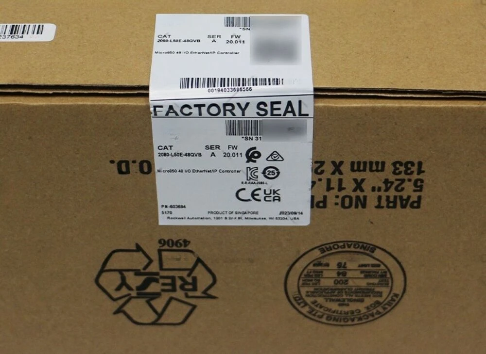 Новый неоткрытый 2080-L50E-48QVB Micro850 48 I/O EtherNet/IP -