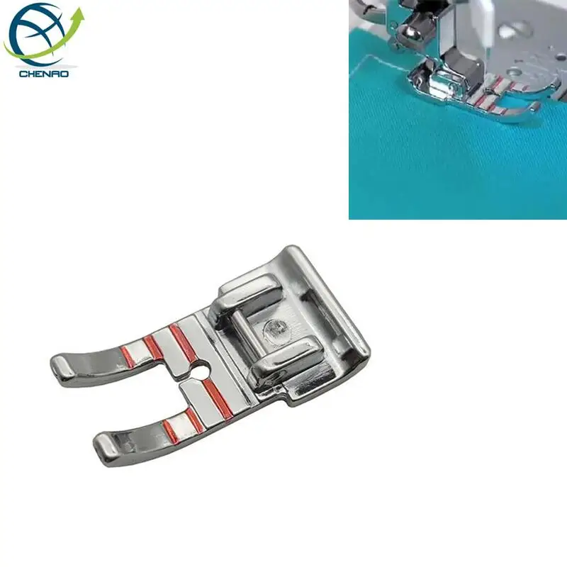 Прижимная лапка для квилтинга с маркерами 1/4 дюйма, открывающаяся прямая прижимная лапка для домашних швейных машин Brother,Shengjia #3708-1