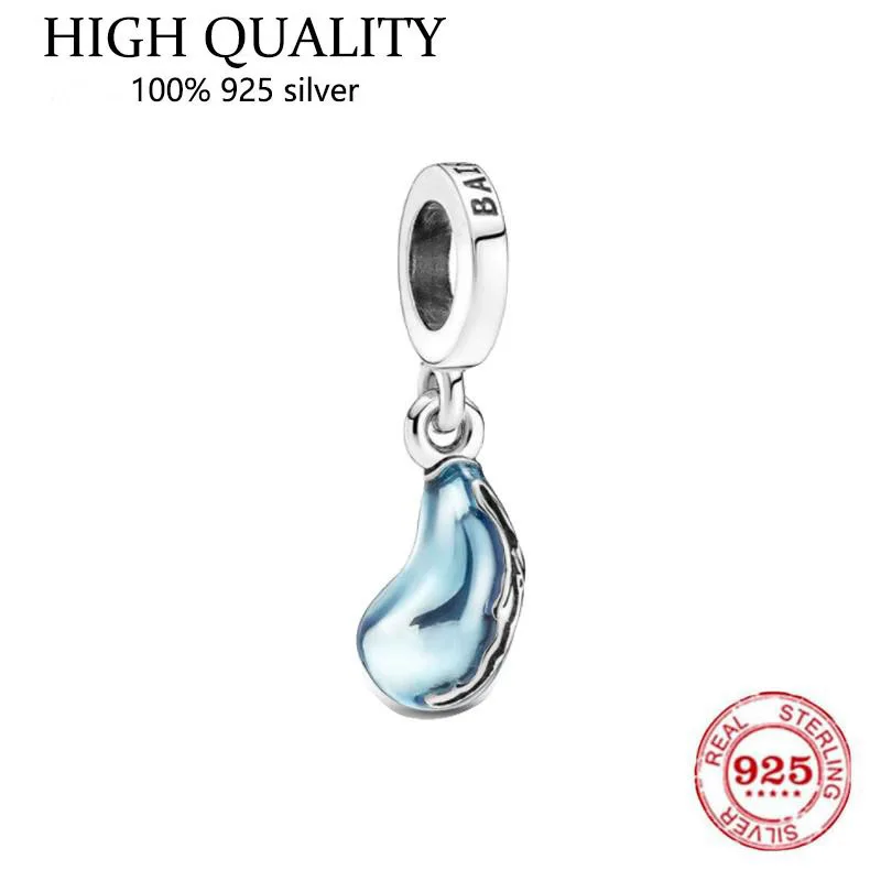 S925 Sterling Silver Luminous Bulb Pendant Motorcycle Hot Air Balloon Charm Fit Original Pan Bracelet Necklace Jewelry Gift images - 6