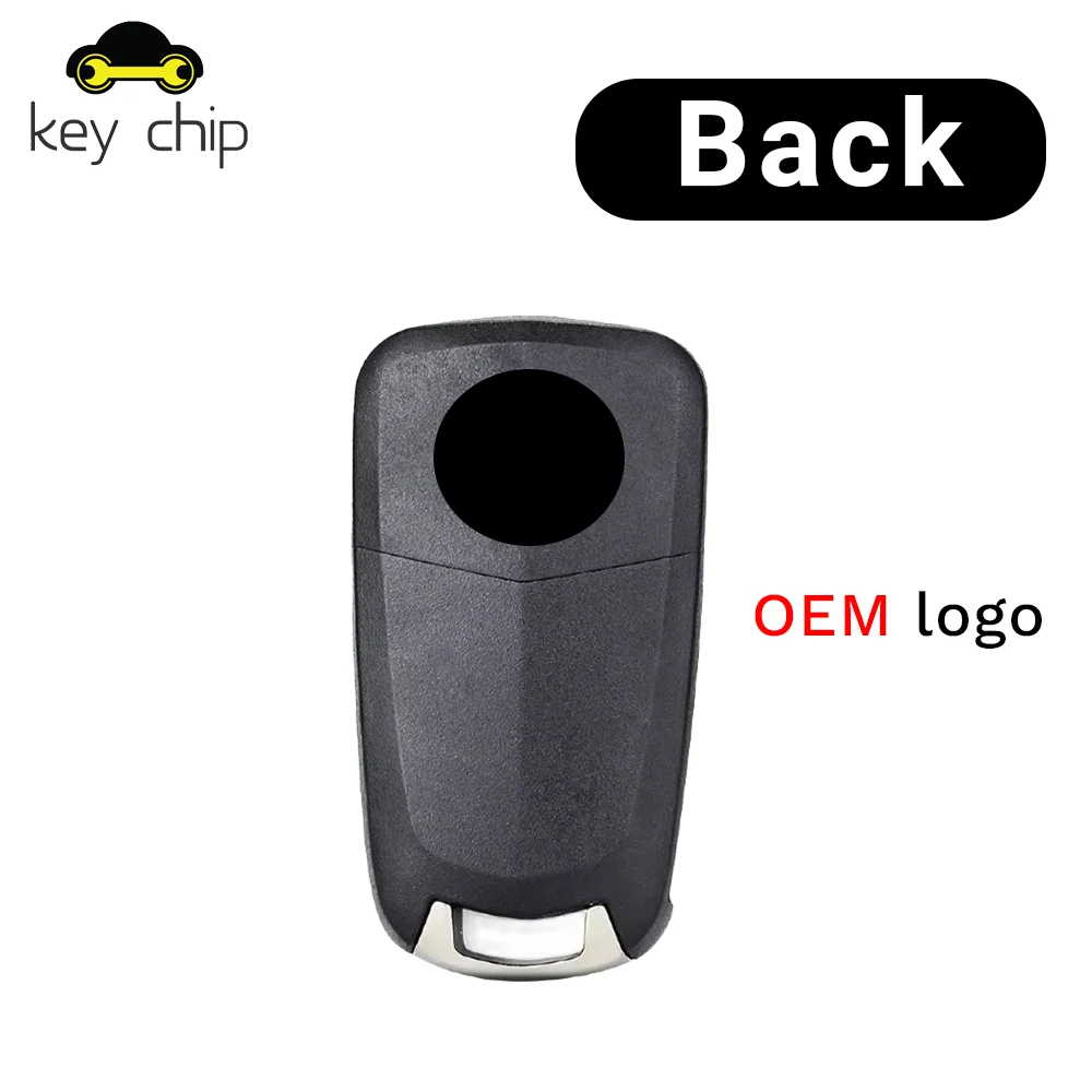 Фото Чехол для ключа автомобиля KC для Opel Vauxhall Corsa D Astra H Zafira B 2004 2005 2006 2007 2008 2013, оригинальный флип-пульт с логотипом №3