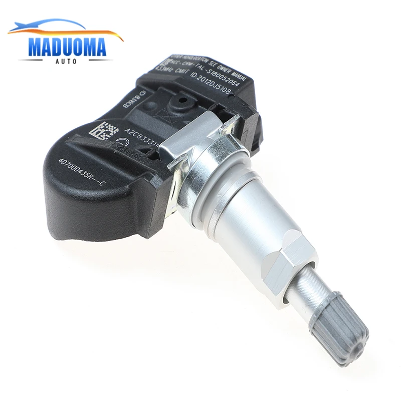 

4 шт., новые автомобильные аксессуары 433 МГц, датчики давления в шинах 407000435 Р 407000435 Р С 180052064 Z Для Chrysler 2004-2024 гг