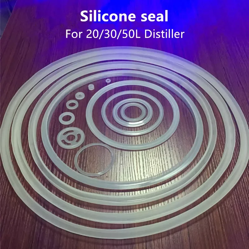 

1PCS Silicone Seal For 20/30/50L DIY Home Distiller Moonshine Alcohol Stainless Copper Water Wine Brewing Distiller