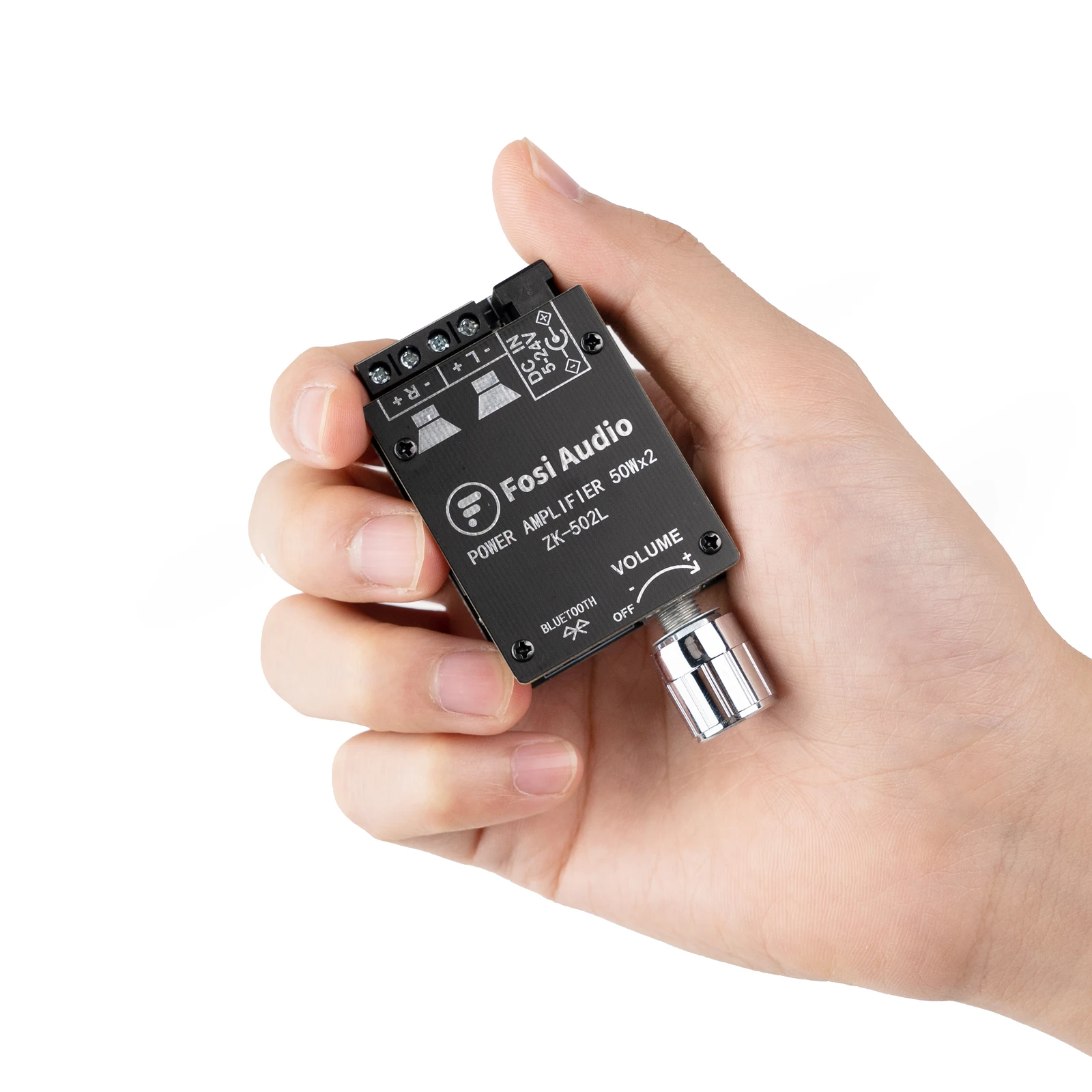 Плата усилителя Fosi Audio 2 1 каналов Bluetooth 5 0 мини-стерео аудио беспроводной