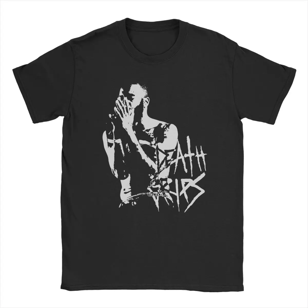 

Death Grips MC Ride T-Shirts for Men Casual Cotton Tee Shirt Crewneck Short Sleeve T Shirt Classic Clothes