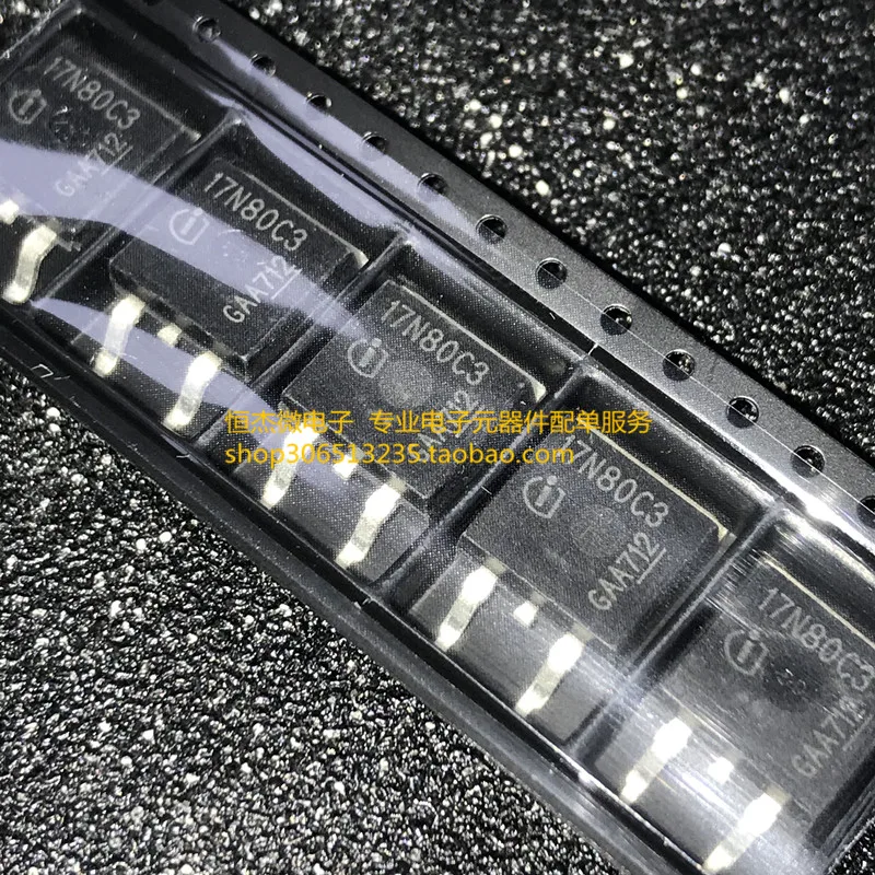 

Новинка, оригинал, 17N80C3, SPB17N80C3, зимняя лампа, трубка с полевым эффектом TO-263