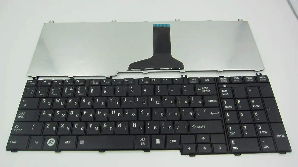 Клавиатура для ноутбука Toshiba Satellite C650 C660 L650 L670 L750 черная|Клавиатуры замены| |