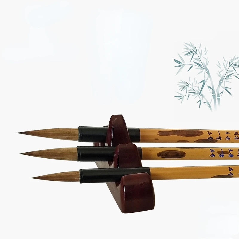 Chinese Calligraphy Brushes Pen Wolf Hard Hair Lian Brush Pen Watercolor Art Painting Calligraphy Brush Tinta China Caligrafia