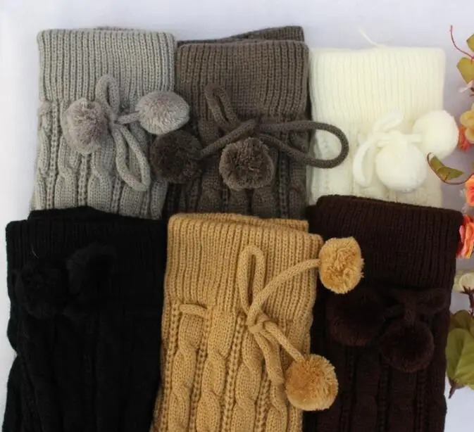 1Pair Hot Women Thigh High Stockings Solid High Socks Knitting Warm Cotton Japanese Over Knee Socks Leg Warmer Over Knee Socks