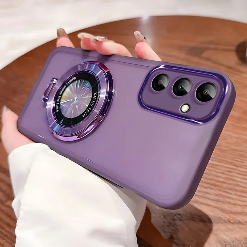 Магнитный силиконовый чехол-подставка Magsafe для Samsung Galaxy A05 A05S A04 A04S A04E A03 Core A03S S24