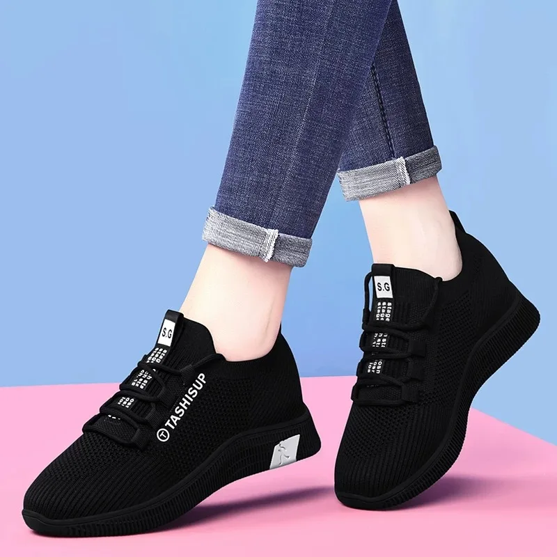 

new women's shoes 2022 spring Korean version of sports shoes cross-border light shoes casual shoes women