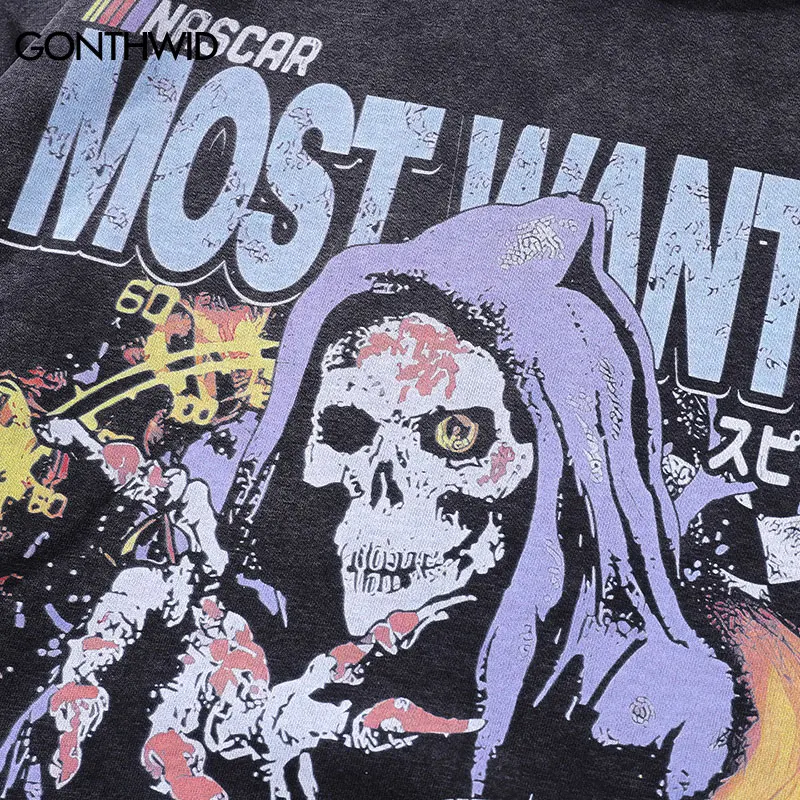 Толстовка Мужская винтажная в стиле хип-хоп 2023 г.