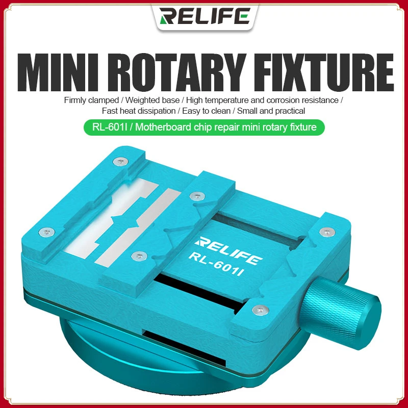 RELIFE RL-601I Motherboard Chip Repair Mini Rotating Fixture For iPhone Samsung Logic Board IC Chip Rework Fixed Clamp