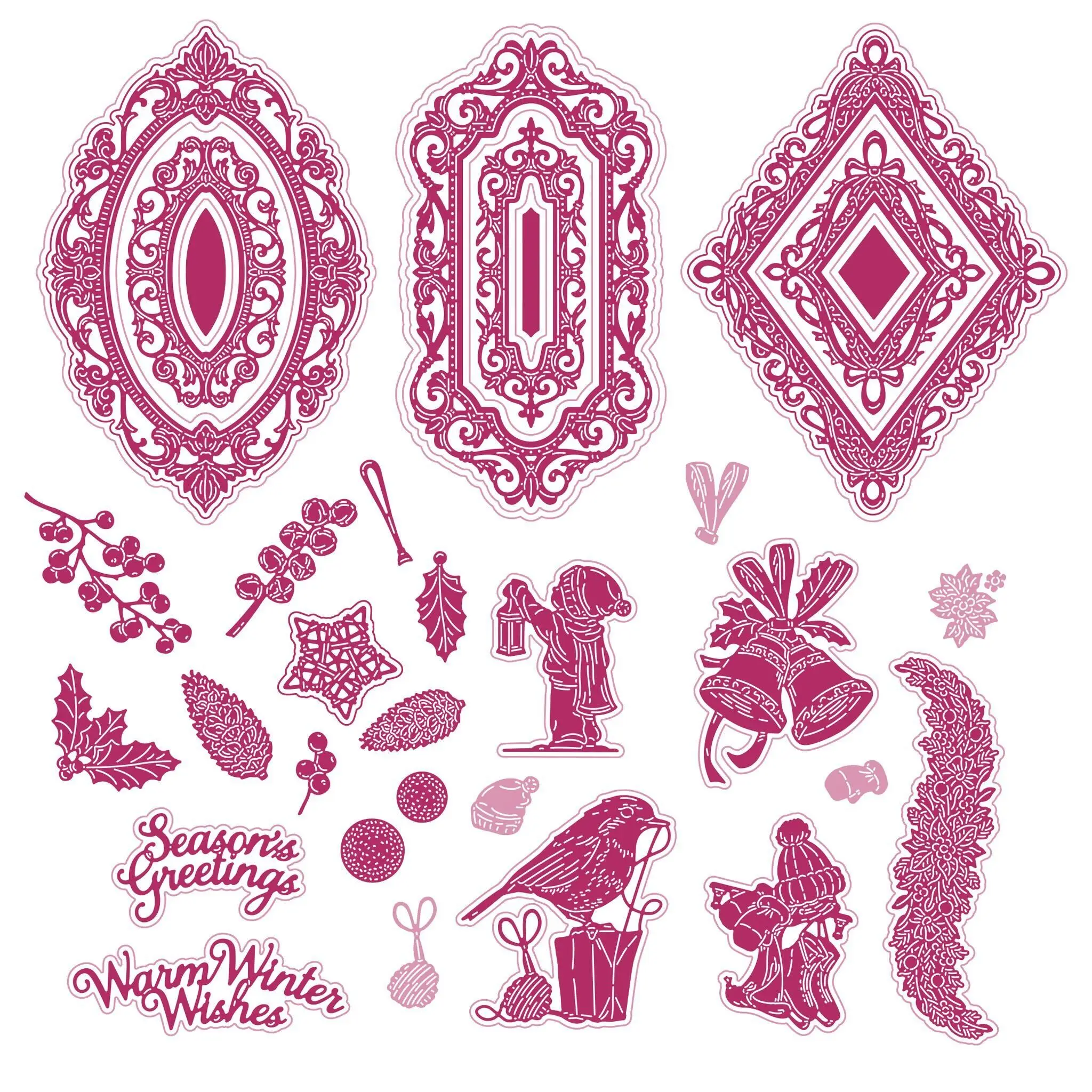 

Christmas Collection 2022 New Metal Cutting Dies Cut DIY Scrapbooking Paper Craft Handmade Make Album Card Punch Art Embossing