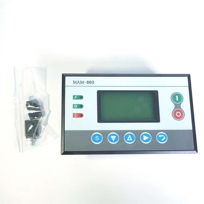 

Screw Air Compressor Electronic Controller MAM860 Controller Panel MAM 860 880 890 6070 6080 6090