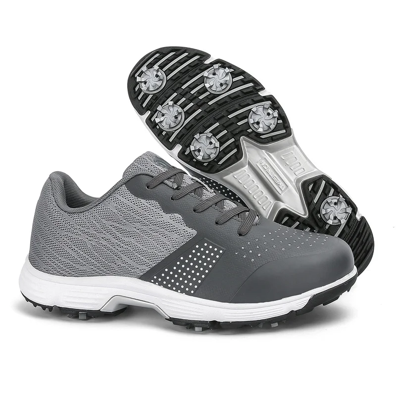 

New Golf Shoes Spikeless Men Waterproof Golf Footwears Spring Summer Breathable Walking Sneakers for Golfers Sport Sneakers