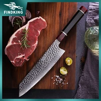 findking new eternity series chef knife professional damascus steel blade resin handle nakiri santoku kiritsuke kitchen knives