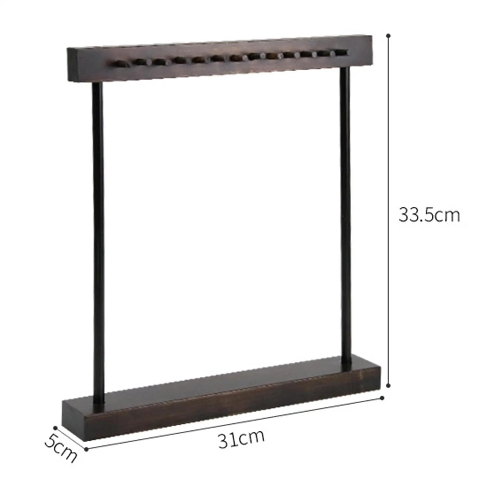 

Jewelry Organizer Stand Tabletop Necklace Holder for Necklace Showcase for Women