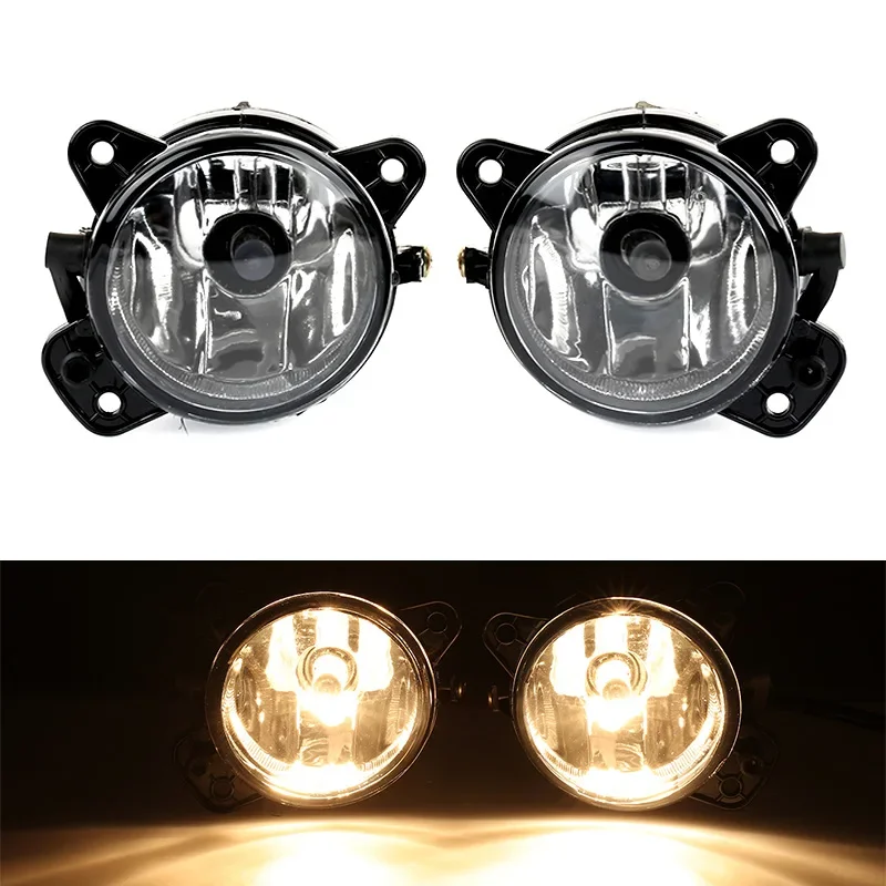 

2 шт./пара автомобильных противотуманных фар, подходящих для Volkswagen T5 2003-2009, левый и правый автоматический передний бампер, галогенные противотуманные фары, точечный свет с лампочками