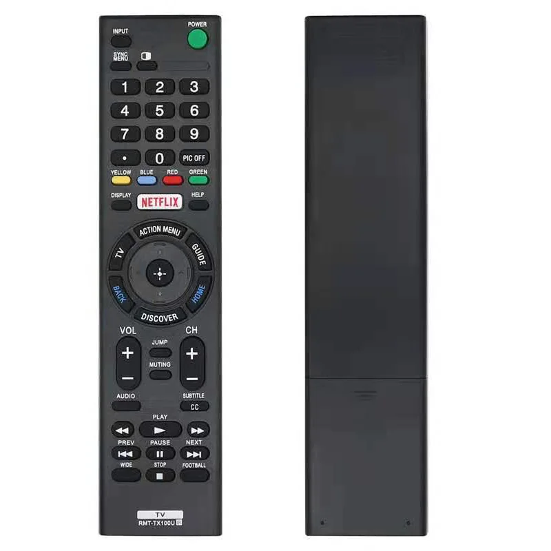 ABS сменный телевизор английский подходит для Sony LCD TV Remote Control RMT-TX100U RMF-TX101E RMT-TX101P Universal