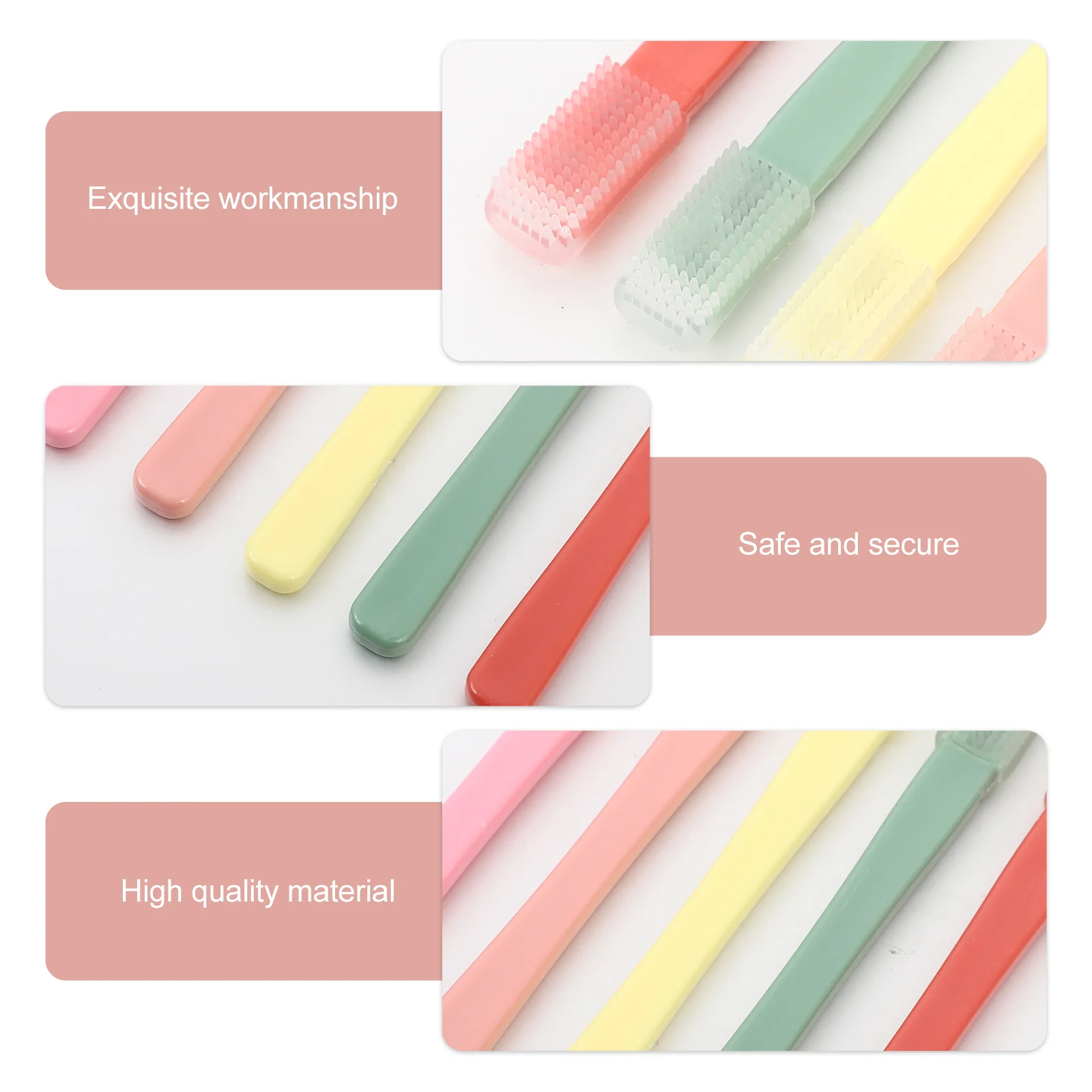 5 шт. детская зубная щетка с мягким мехом детские зубные щетки для малышей