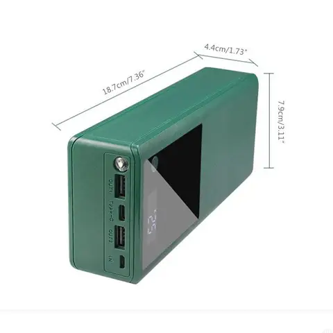 6 x 26650 батарея 3 Выходная мобильная мобильная банк мобильного банка для быстрого заряда