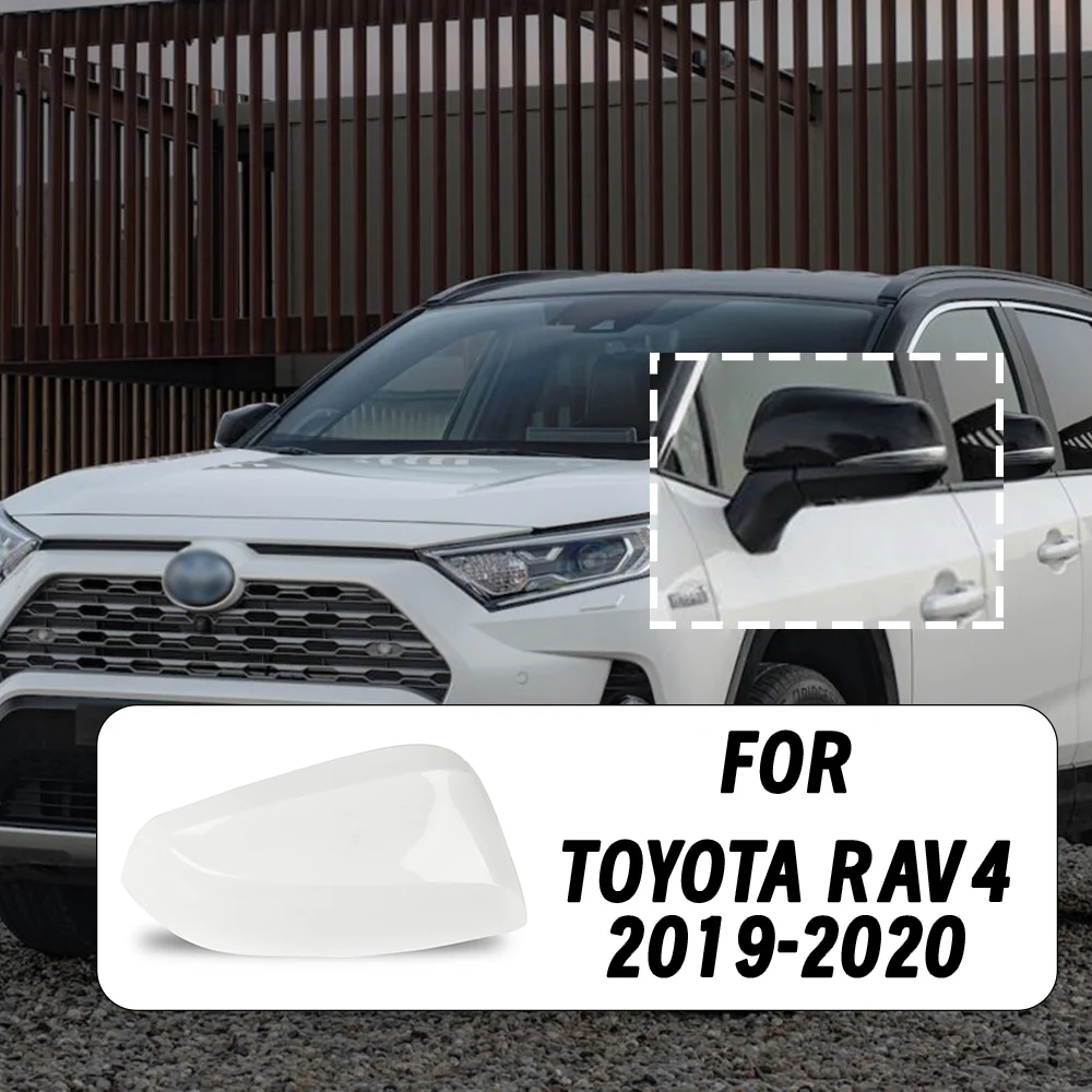 Фото Накладка на зеркало заднего вида для Toyota RAV4 2019-2020, корпус зеркала, окрашенная крышка №5