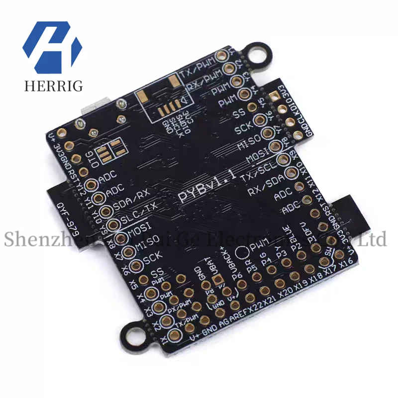 Фото 1 шт. pyboard upython использует python3 оригинальную основную плату STM32F405RGT6 PYB1.1 №3