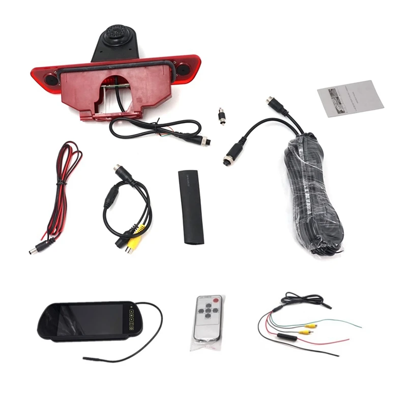 

Car Rear View Brake Light Backup Camera for Citroen Jumpy Peugeot Expert Toyota Proace VAN with 7 Inch Rearview Monitor