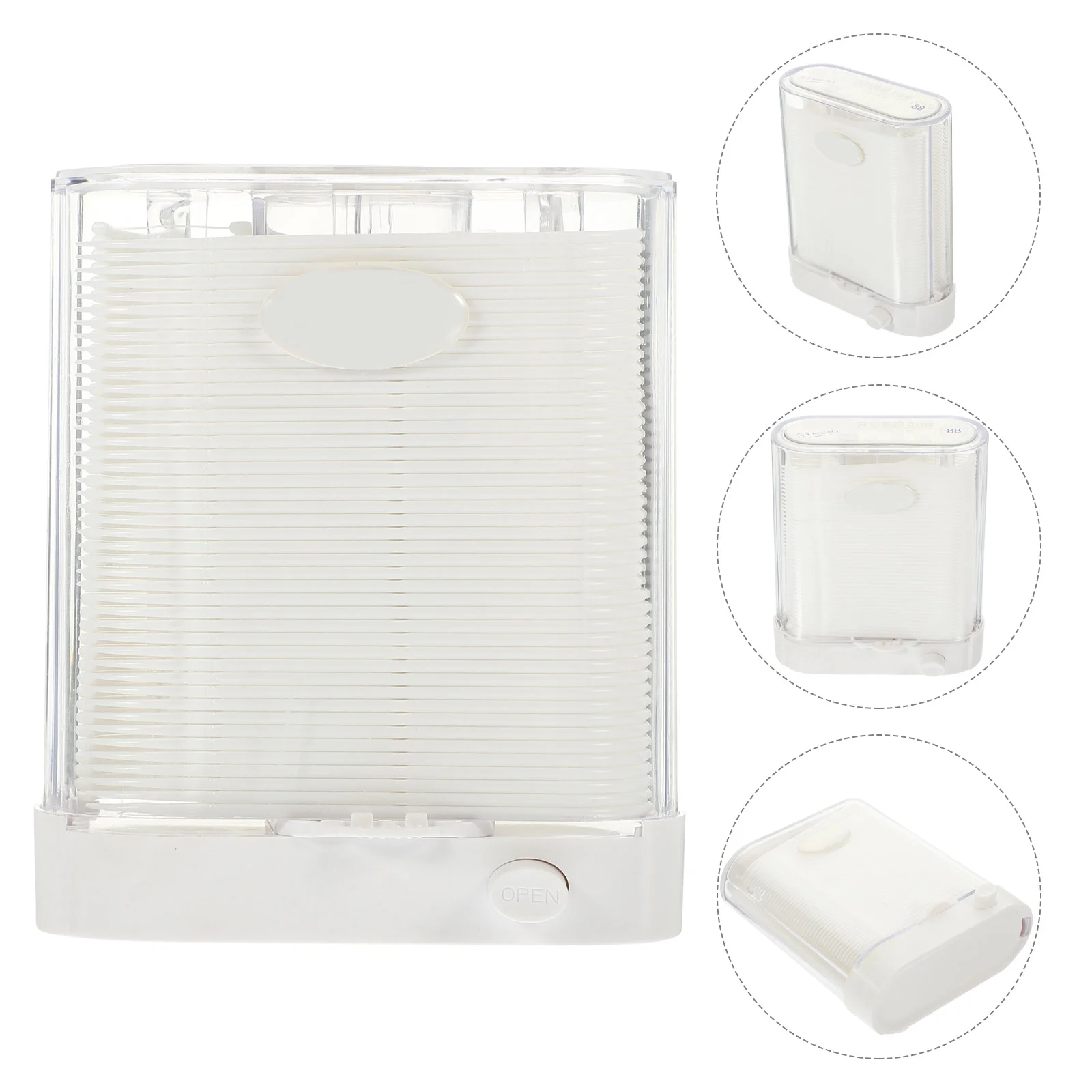 

Automatic Floss Box Teeth Oral Cleaning Tools Portable Sticks Dental Pop-up Picks Care Flosses Home Toothpicks Plastic Flossers