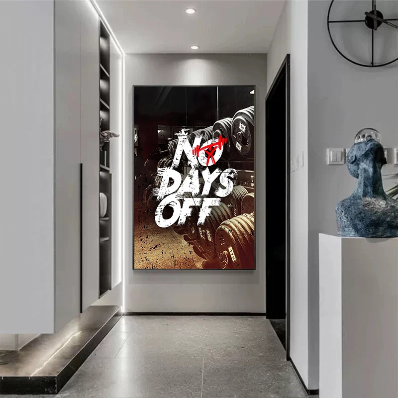 Мотивационная цитата постер с принтом на холсте без рамы абстрактный стиль для