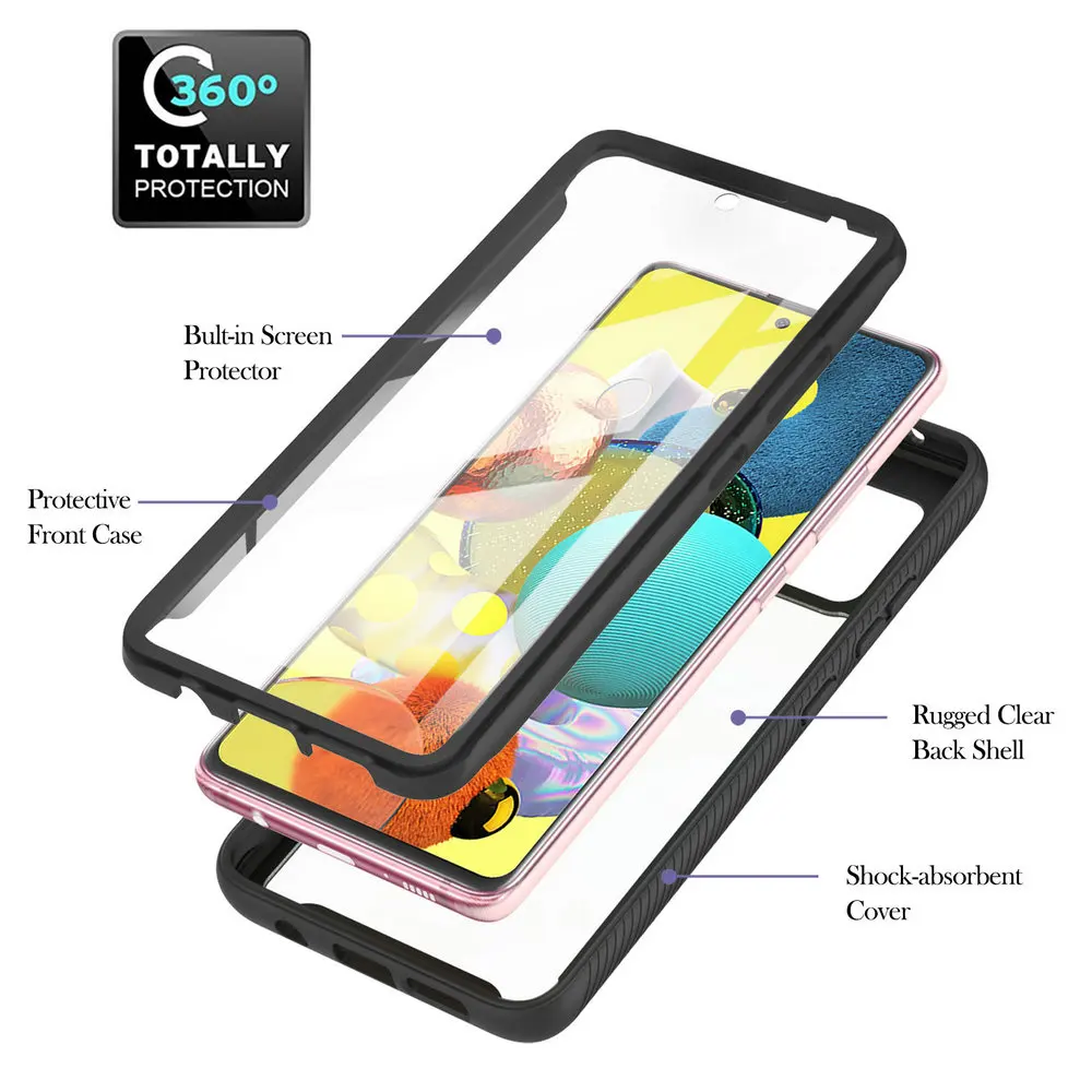Ударопрочный чехол-бампер для Samsung Galaxy A13 A33 A 53 71 51 33 | Мобильные телефоны и
