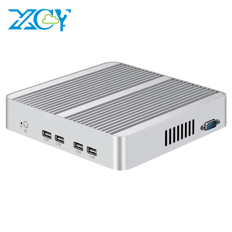 

Fanless Industrial Mini PC Intel Celeron J1900 2x GbE LAN 2x COM RS232 RS485 8x USB Support WiFi 4G LTE Windows Ubuntu