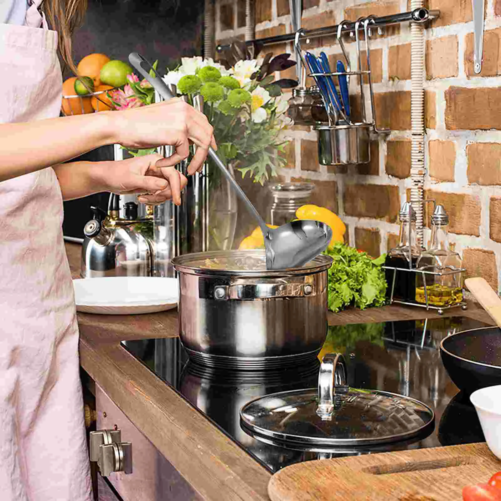 2 шт. масляная ложка половник для супа с носиком кулинарные ложки кухонные