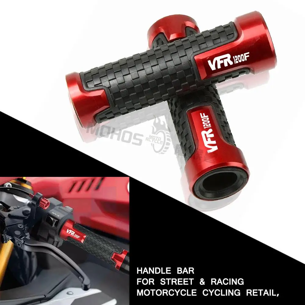 

Для HONDA VFR 1200 F VFR1200 F 2013 2014 2010 2011 12 + 7/8 дюйма 22 мм резиновые аксессуары для мотоциклов VFR1200F ручки рукоятки