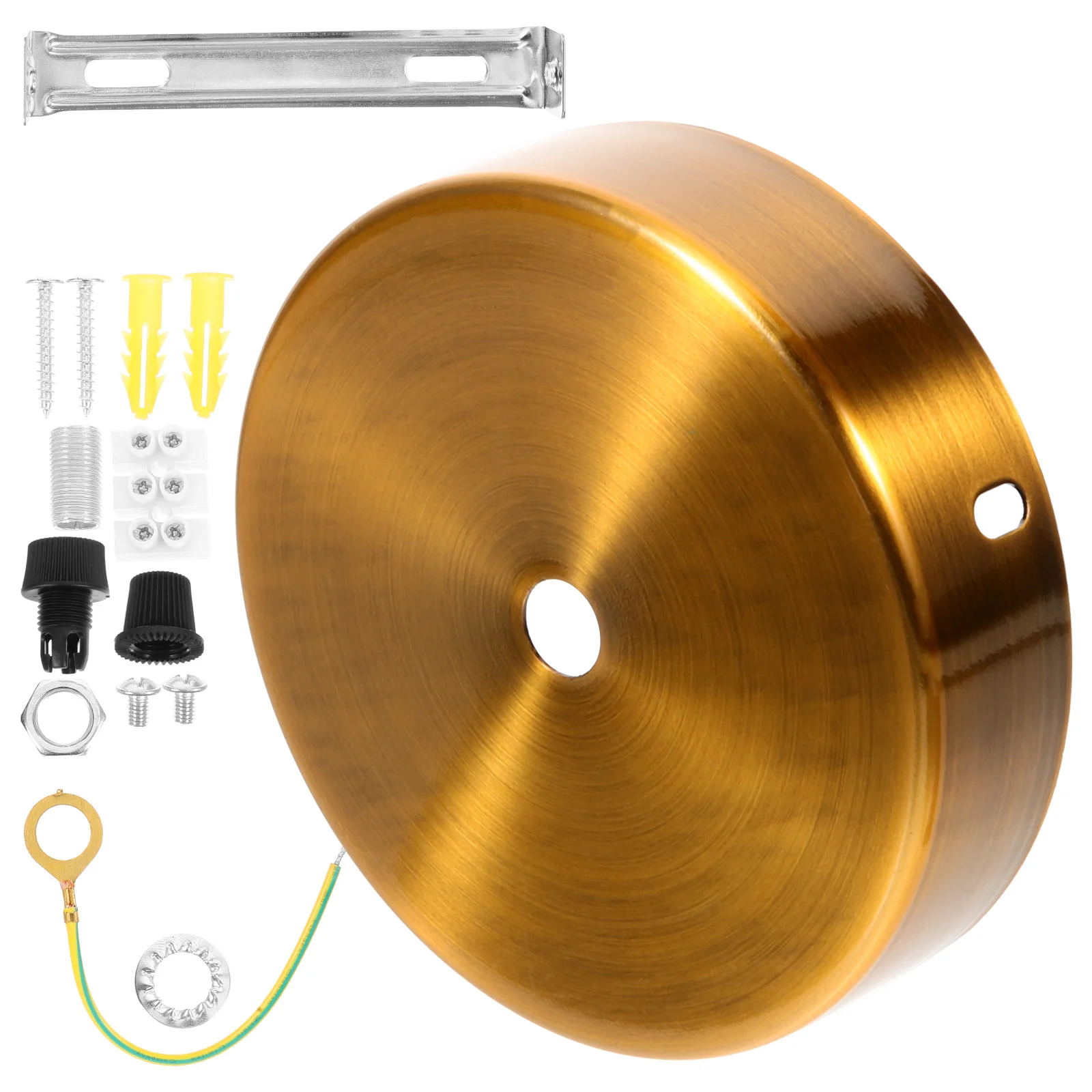 

1 Set Chandelier Canopy Kit Ceiling Light Cover Plate Pendant Light Mounting Accessories