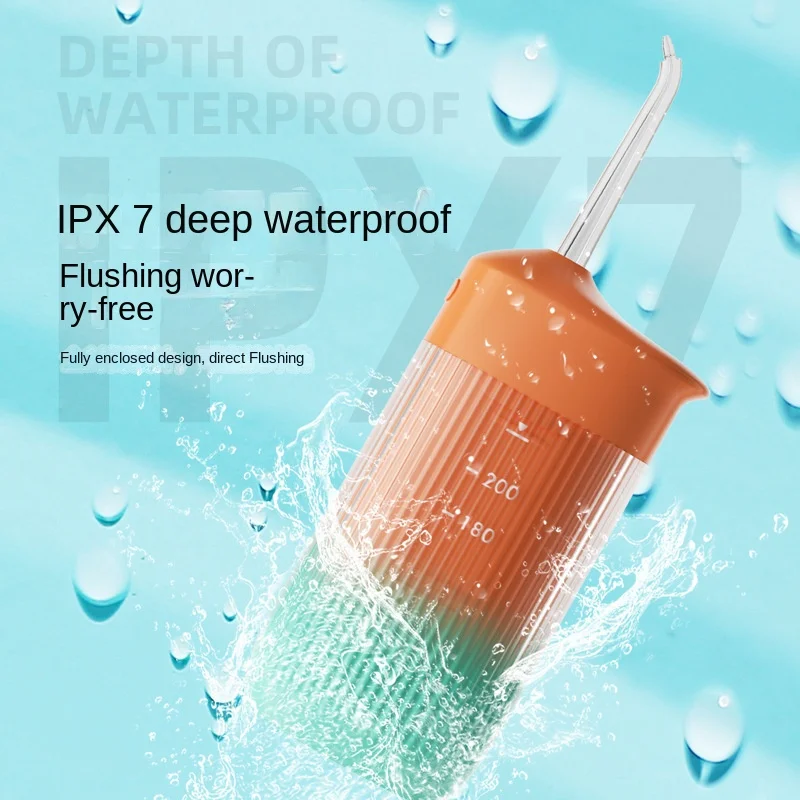 Ирригатор для полости рта портативный бытовой аппарат Waterpik ультразвуковая