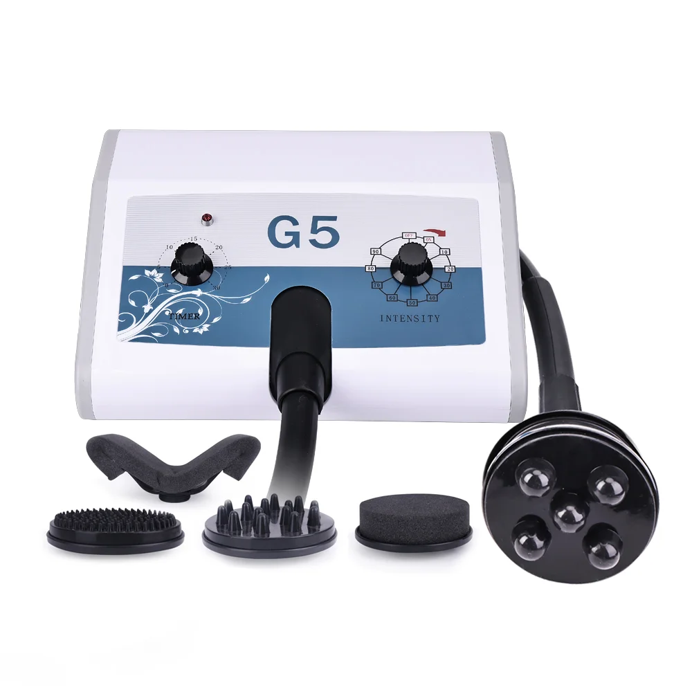 G5 Massager Health Machine with 5 Different Heads Vibration Massage Weight Loss Body Sculpting Slimming BeautyTools G5