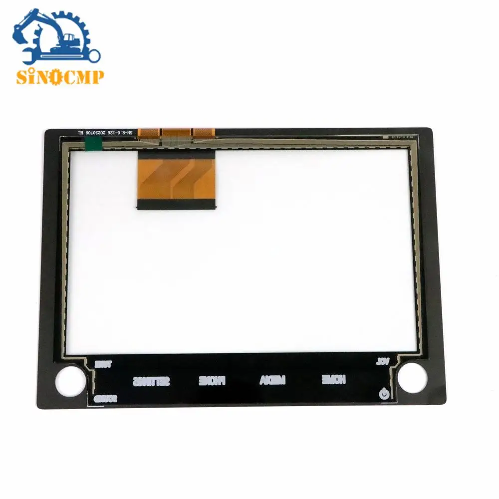 

1 шт. 8740A040, 8740a076 8 "сенсорный экран, стеклянный дигитайзер, радио, 2 ручки для Mitsubishi Outlander 2020-2022 гг., автомобильный сенсорный экран