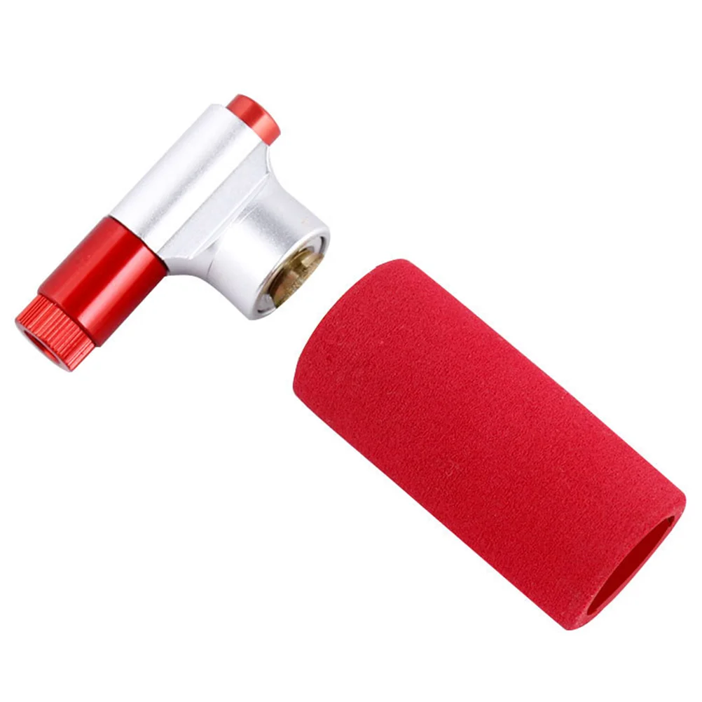 

1 Pc Tire Pump Aluminum Alloy Carbon Dioxide Tire Pump Air Pump Air Inflator Air Compressor for Bike