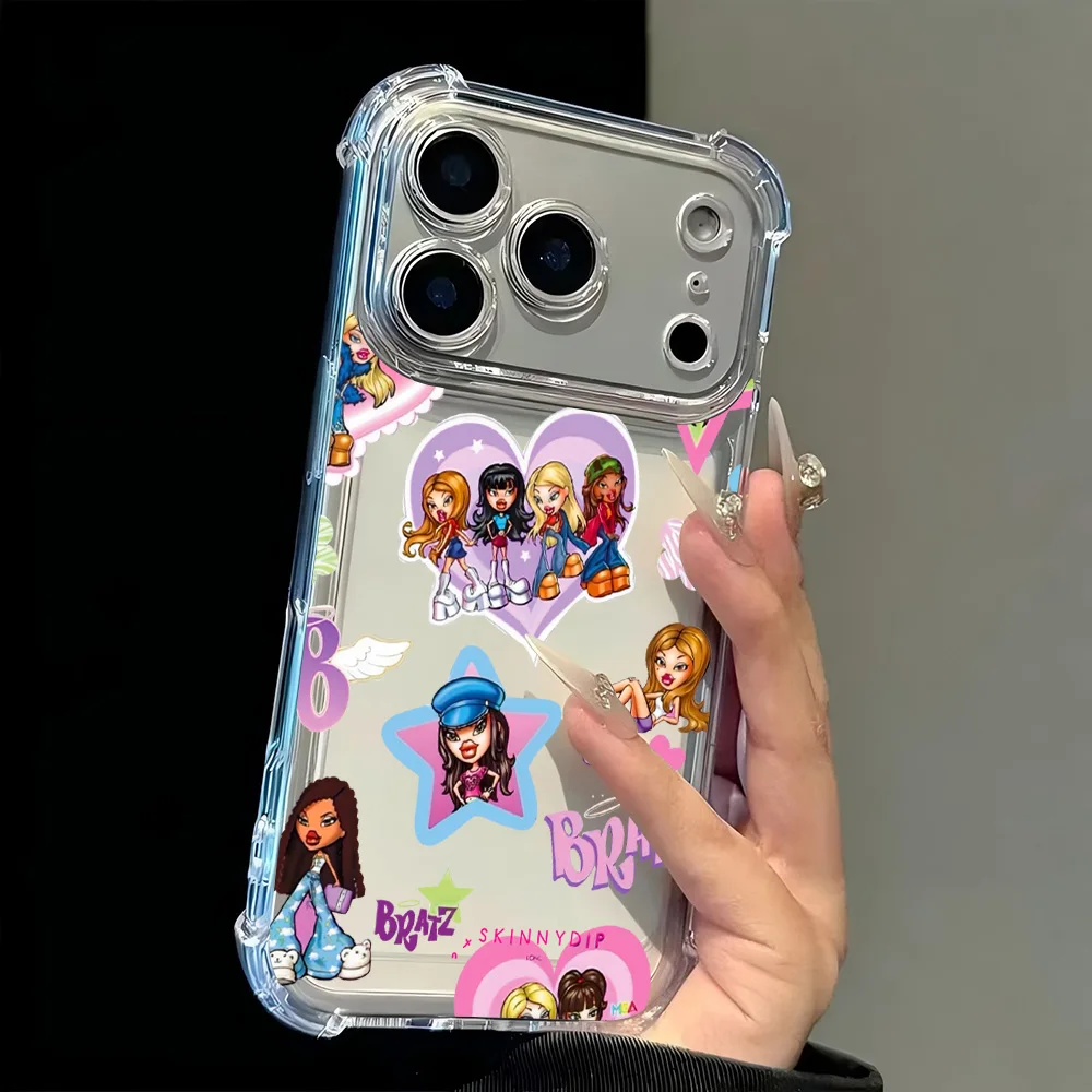 Фото Новый красивый чехол для телефона Doll BratzS Anti Fall для Xiaomi Redmi 14C 13C 12C K50 K40 Note 14 13 12 11 10 9S A1 A2 A5 Pro Plus 4G 5G №2