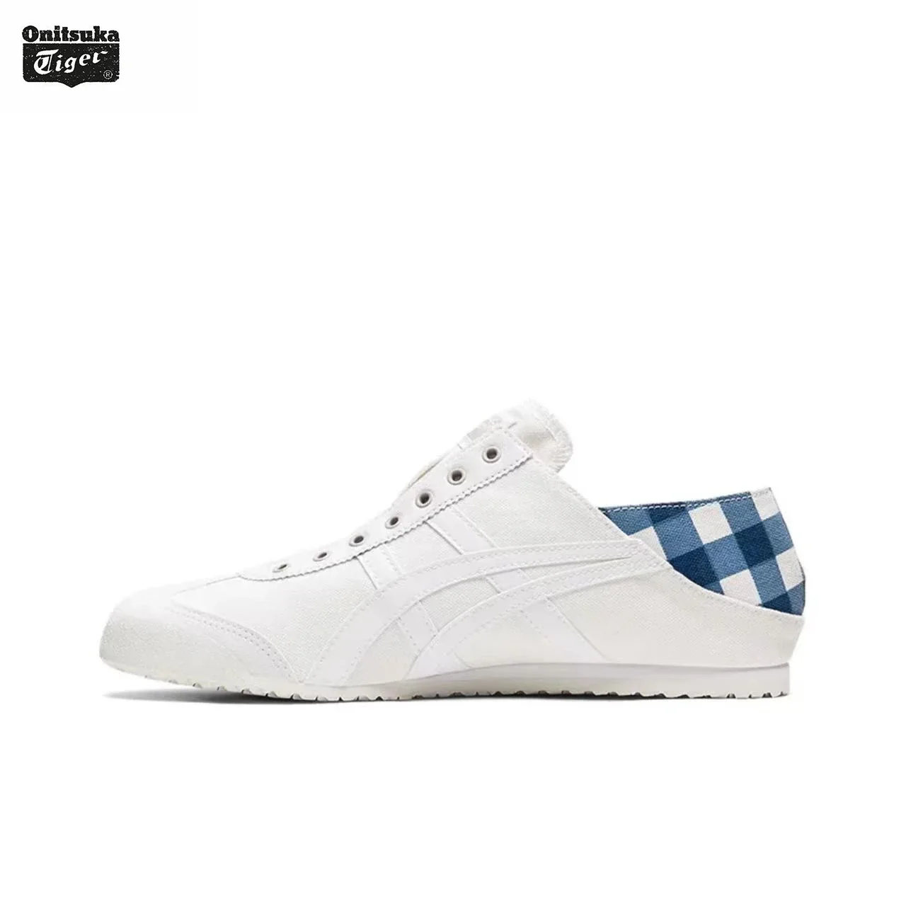 Asics Onitsuka Tiger MEXICO 66 мужские и женские кроссовки легкие белого желтого цвета