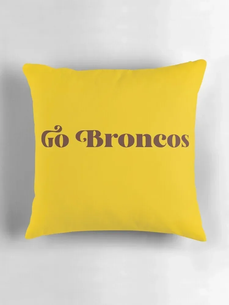 Коричневые наволочки WMU Broncos декоративные роскошный чехол на Рождество