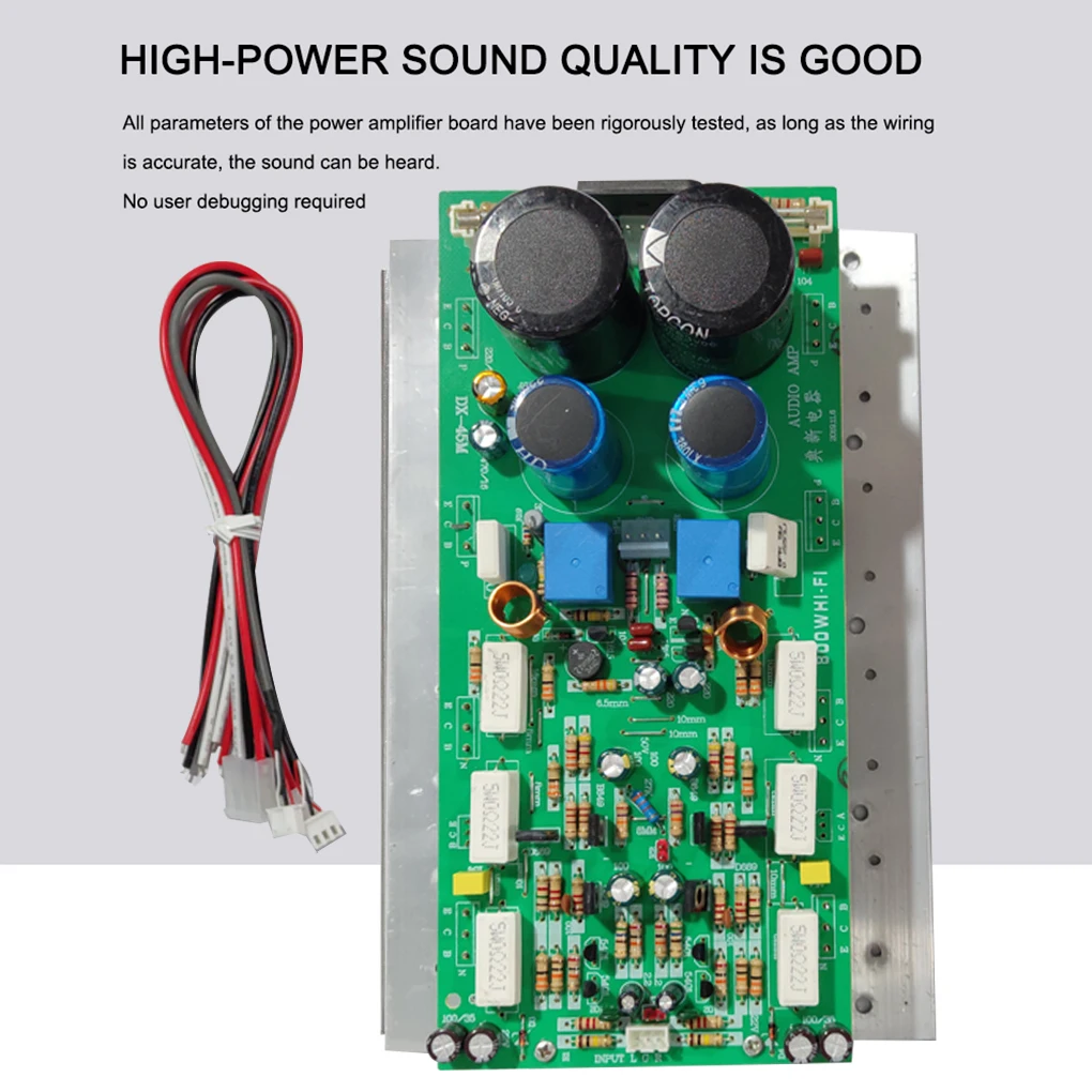

Плата усилителя высокой мощности для SanKen 1494 3858 HIFI, двухканальный стерео усилитель, моно усилитель 800 Вт, Плата усилителя для звука «сделай са...