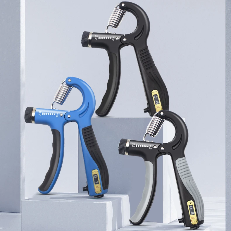 

Hand Grips Strengthener Men and Women Arm Spring Finger Massager Expander Hand Exercise Gym Fitness Training Wrist Gripper