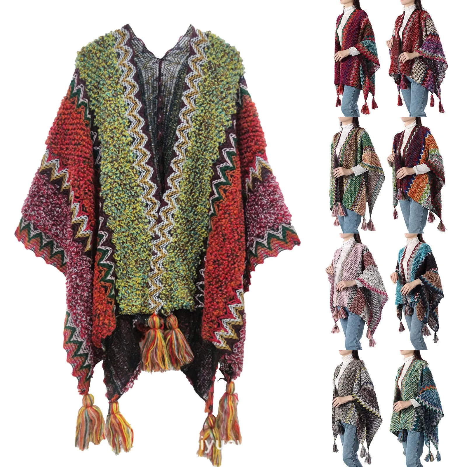 Шарф-накидка женский шарф легкий зимний короткий пиджак с капюшоном для кровати