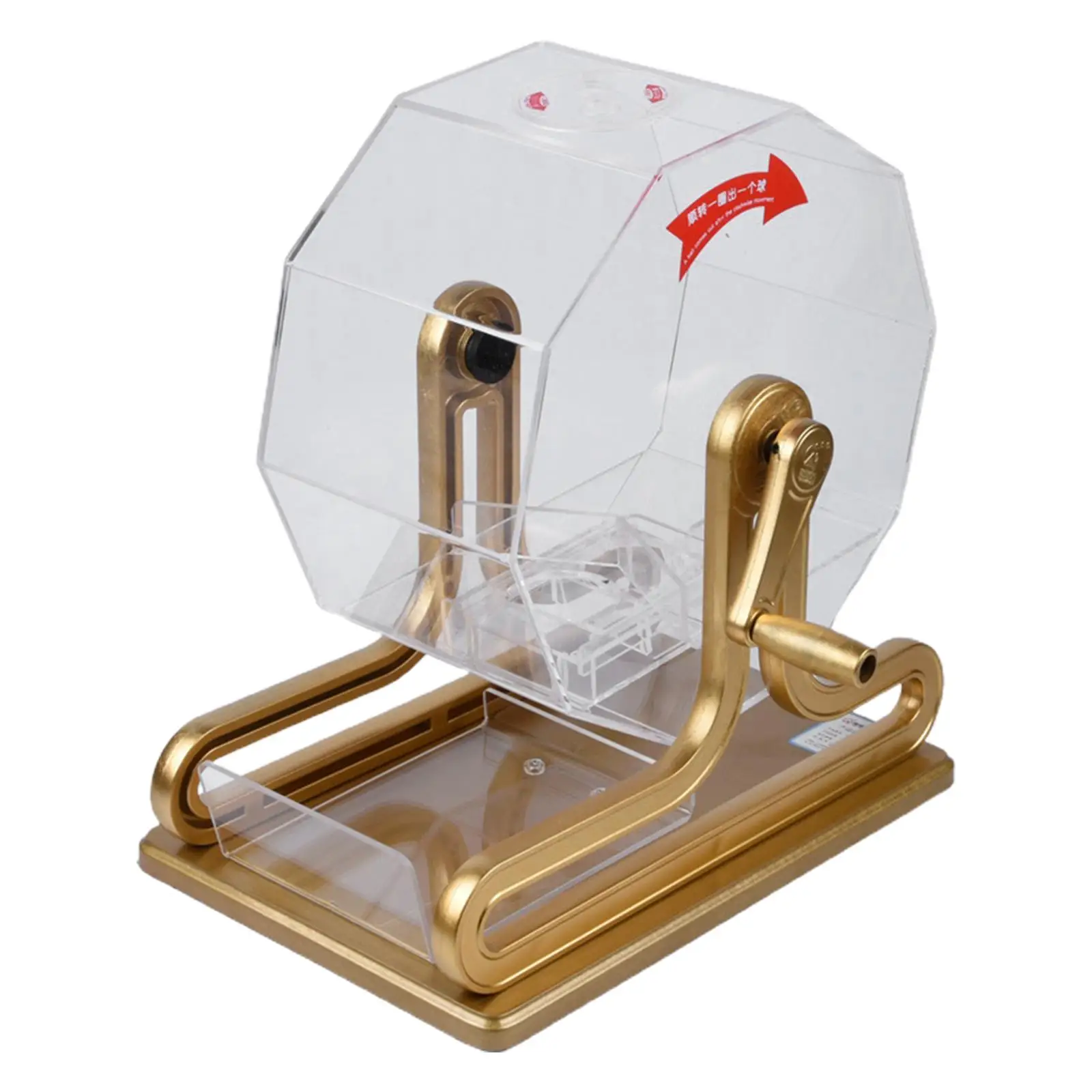 

Hand Crank Lucky Number Machine Lucky Number Picker Dispenser for Party Toy
