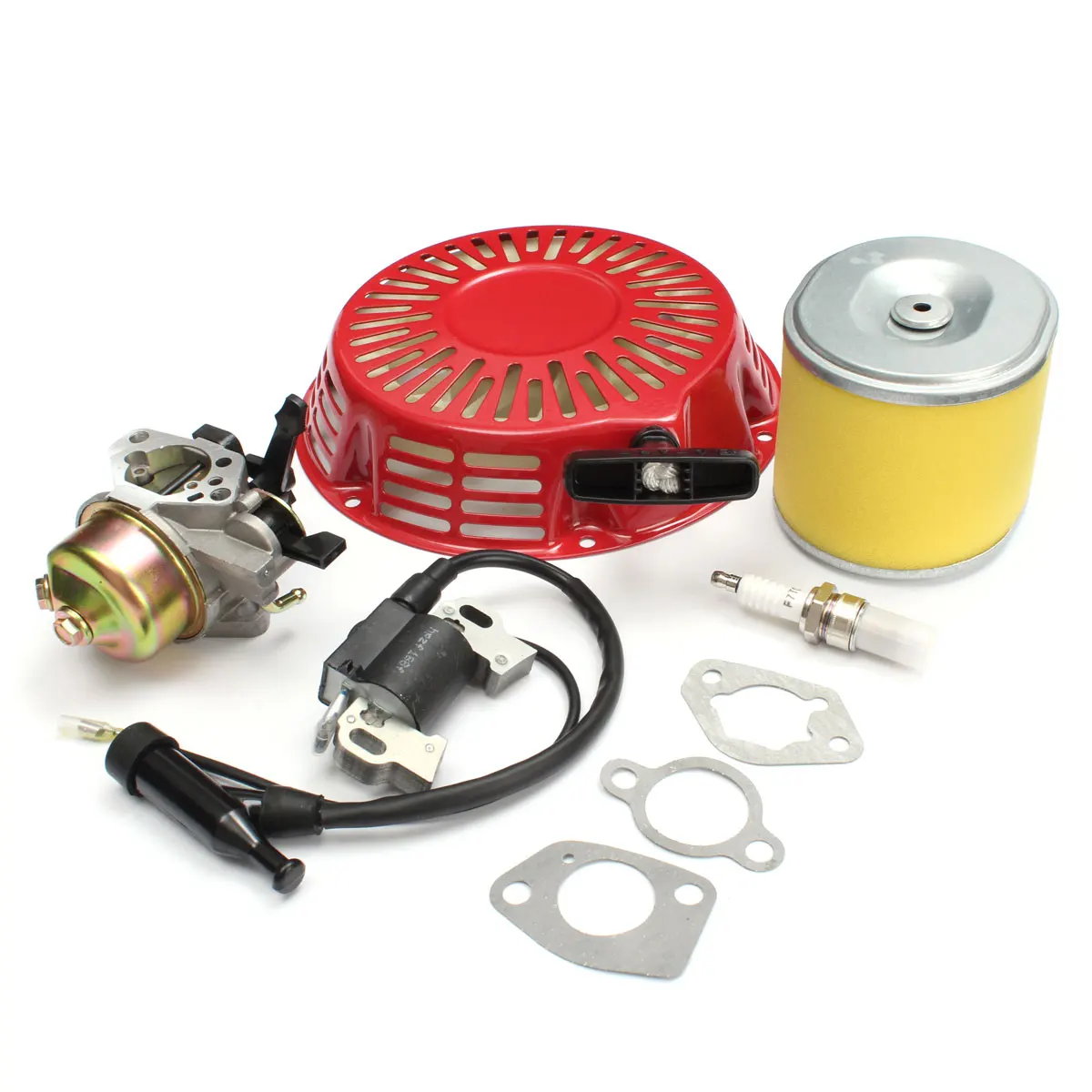 

Recoil Filter Carburetor Ignition Coil Plug Kit For Honda GX340 11HP GX390 13HP Engine Kit