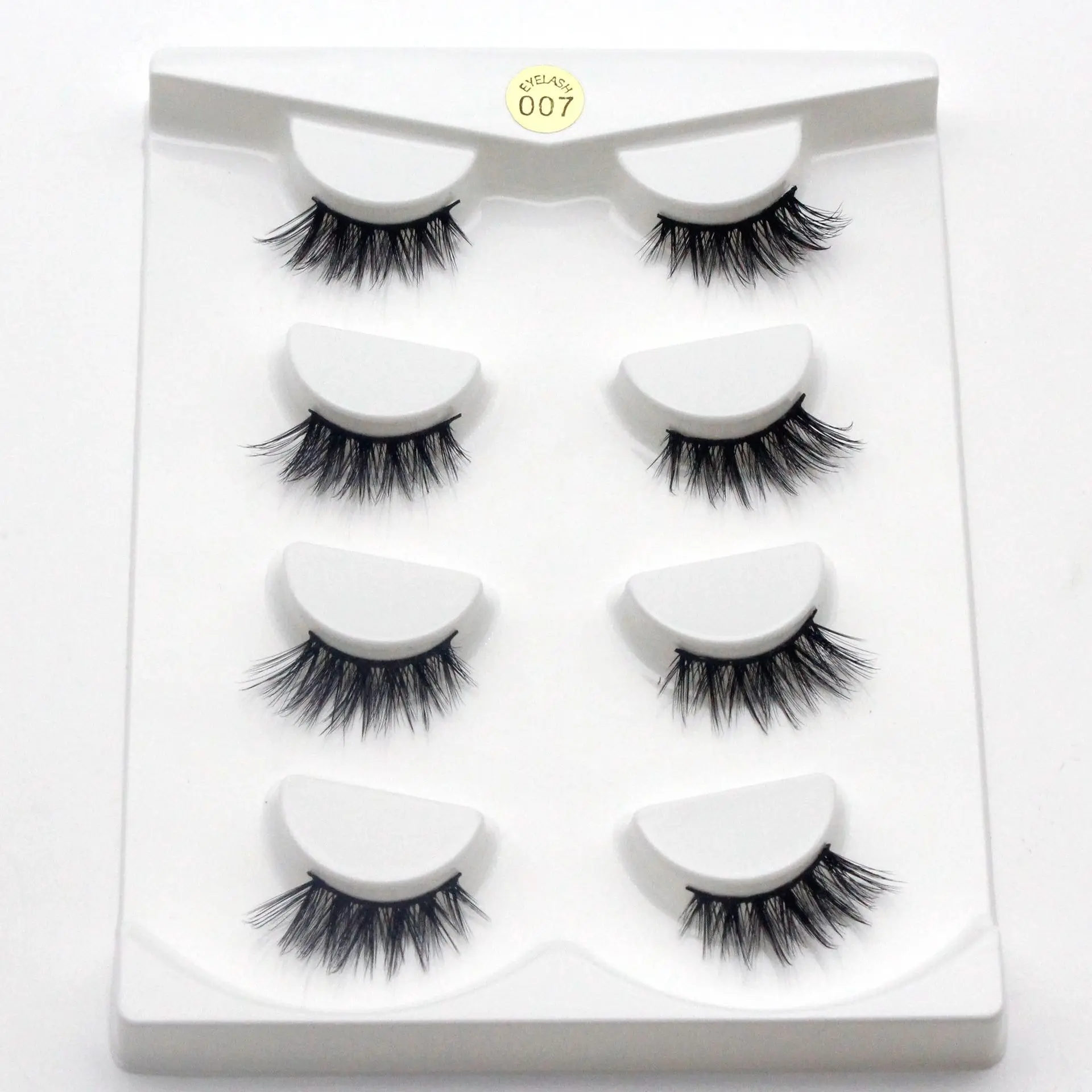 

New Half Eye Lash 3D Mink Lashes Faux Wispy Natural Crisscross False Eyelashes Halves Fake Eyelash Extension Makeup Tools