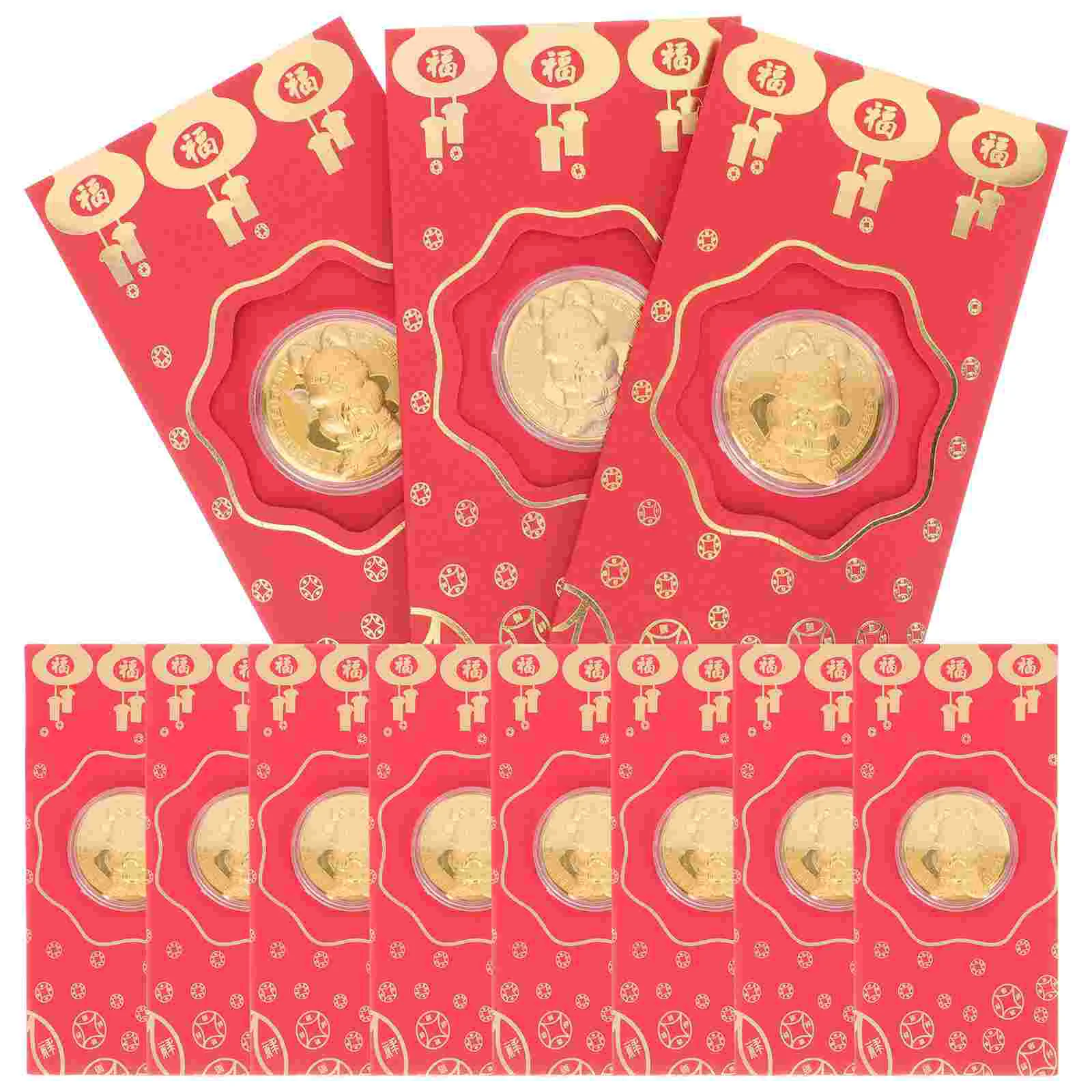 

Red Envelopes Year Money Chinese Packets New Packet Envelope Festival Lucky Rabbit Spring Bunny Pocket Gift Bao Paper Hong