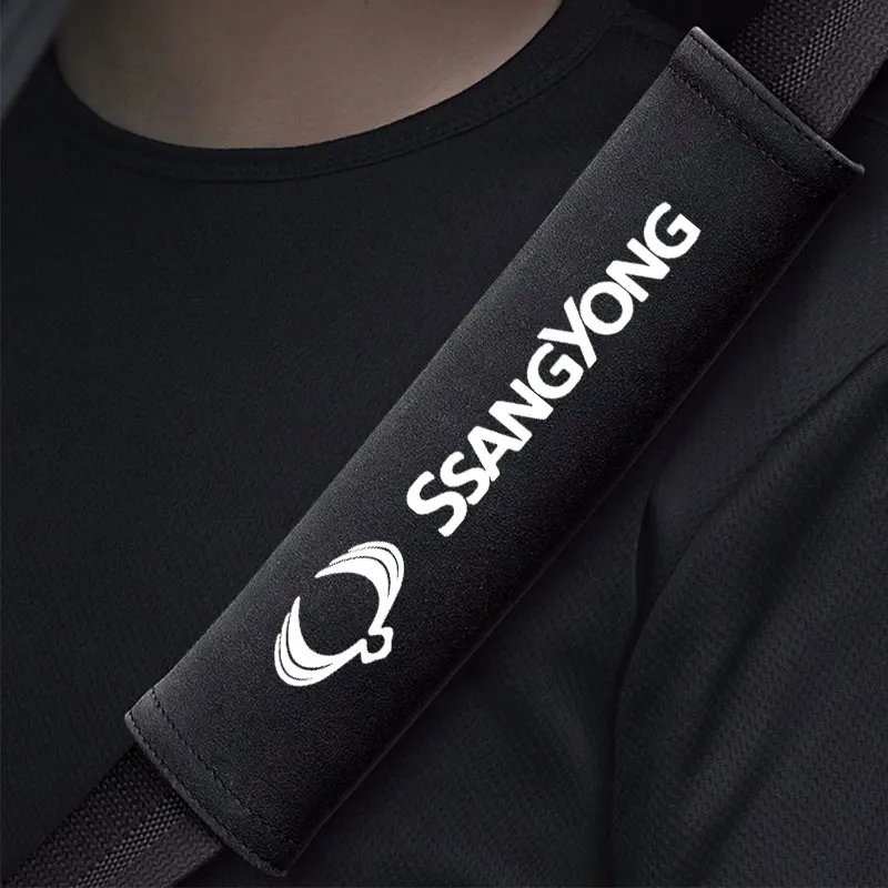 

Car Seat Belt Cover Shoulder Protection Interior Accessories for Ssangyong Actyon Rexton Korando Kyron Tivoli Musso XLV Turismo
